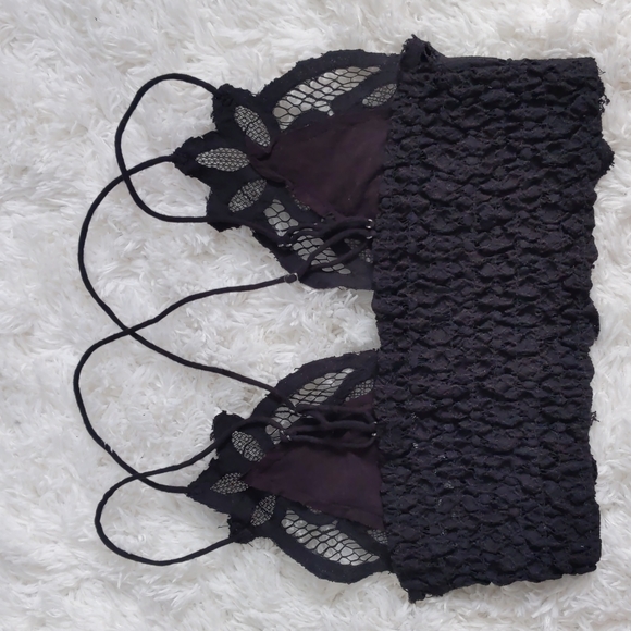 Free People Black Bralette - Picture 3 of 4